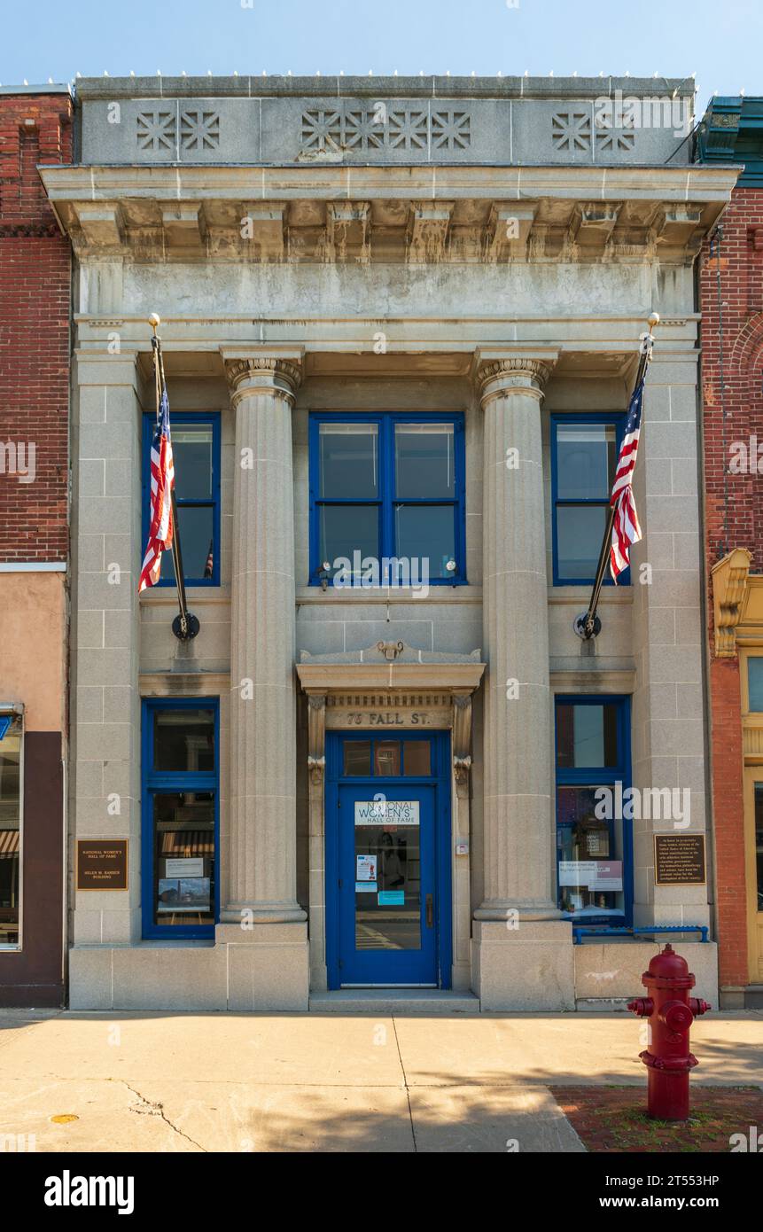 The National Women's Hall of Fame in Seneca Falls, New York Stock Photo