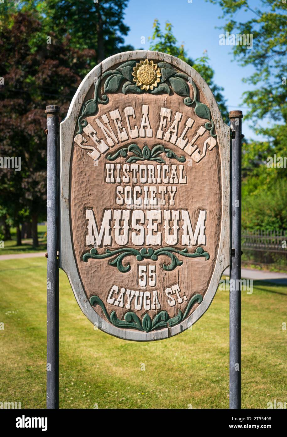 Seneca Falls a Hamlet in New York State, USA Stock Photo Alamy