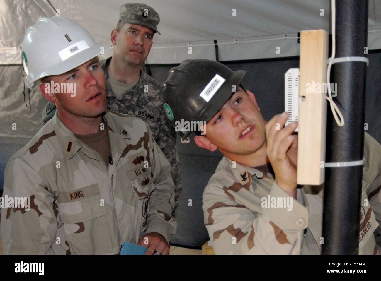 FOB, iraqi freedom, OIF, SEABEES Stock Photo - Alamy