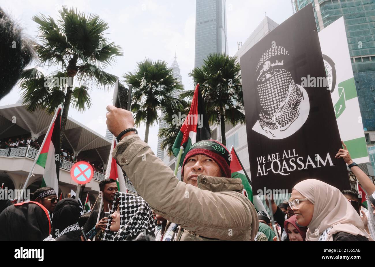 Pro Palestine Rally in Kuala Lumpur, Malaysia Stock Photo - Alamy