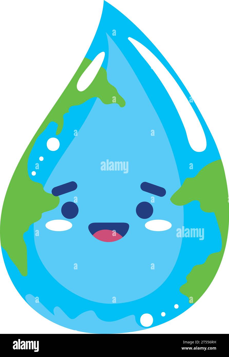 water day drop planet Stock Vector Image & Art - Alamy