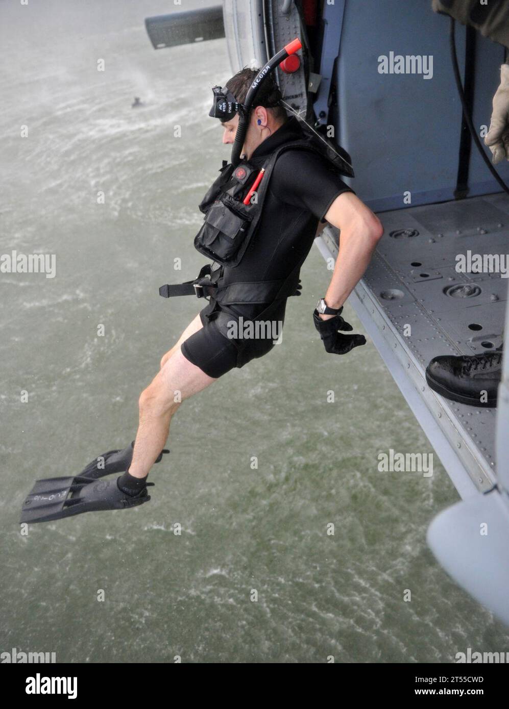 helicopter, Jump, sar search and rescue Stock Photo - Alamy