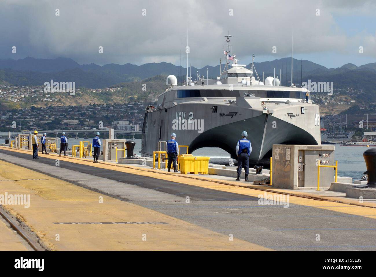 high speed vessel, hsv2, ship Stock Photo - Alamy