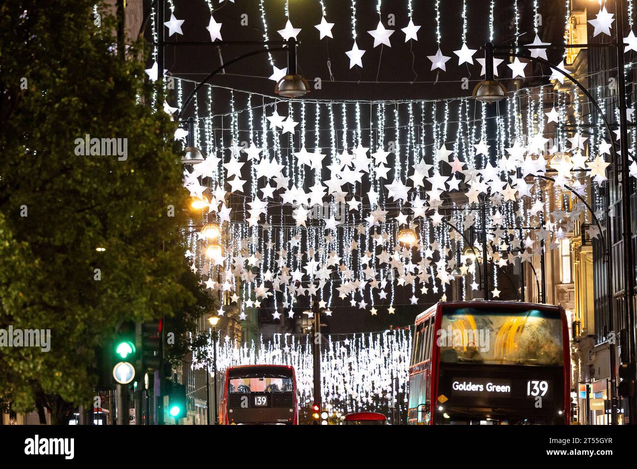 The Oxford Street Christmas Lights are switching on for the first time on November 2nd 2023 for
