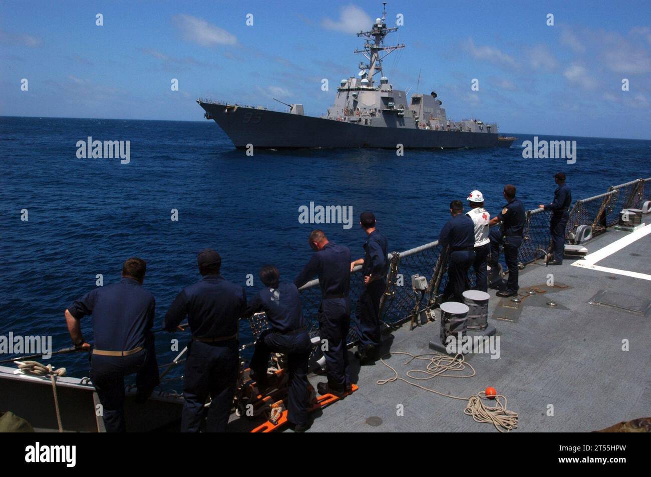 Indian Ocean, Kearsarge Expeditionary Strike Group, personnel transfer ...