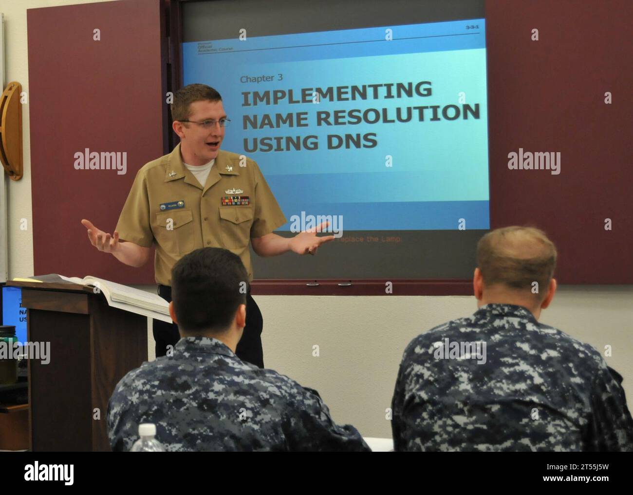 Information Dominance, information technology, IT, NCTS, Reserves, san diego, Space and Naval Warfare Systems Command, SPAWAR, training Stock Photo