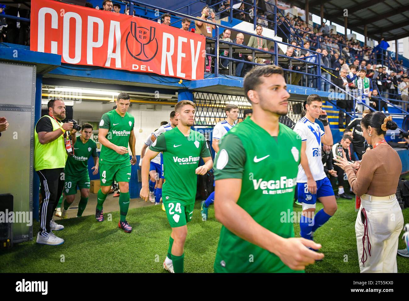 Barcelona, Spain. 01st Nov, 2023. Carreira (Elche CF) durante el partido de Copa del Rey entre CE Europa y Elche CF, en Estadi Nou Sardenya, Barcelona, Espana el November 1, 2023. (Foto/Felipe Mondino) Credit: Independent Photo Agency/Alamy Live News Stock Photo