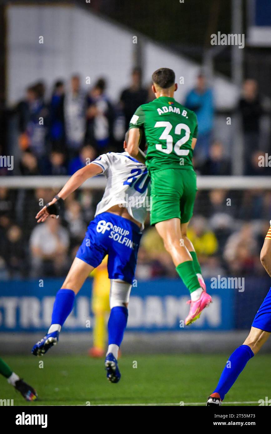 Barcelona, Spain. 01st Nov, 2023. durante el partido de Copa del Rey entre CE Europa y Elche CF, en Estadi Nou Sardenya, Barcelona, Espana el November 1, 2023. (Foto/Felipe Mondino) Credit: Independent Photo Agency/Alamy Live News Stock Photo