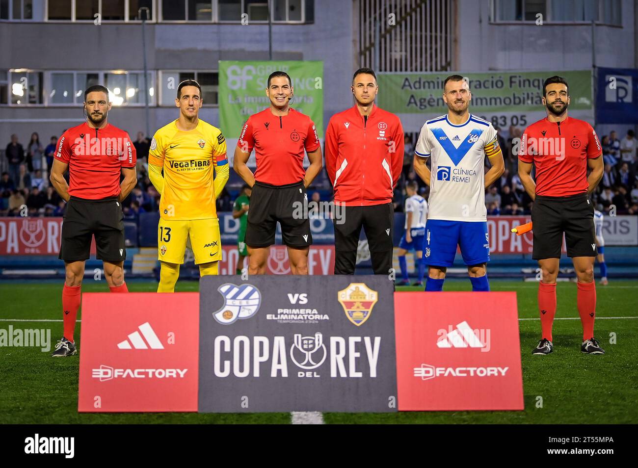 Barcelona, Spain. 01st Nov, 2023. durante el partido de Copa del Rey entre CE Europa y Elche CF, en Estadi Nou Sardenya, Barcelona, Espana el November 1, 2023. (Foto/Felipe Mondino) Credit: Independent Photo Agency/Alamy Live News Stock Photo