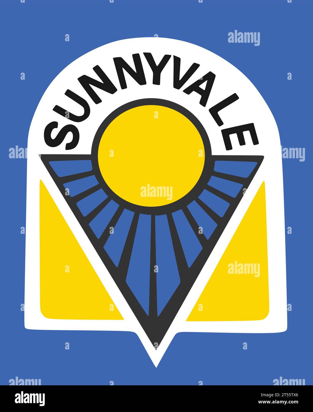 Silicon valley california view Stock Vector Images - Alamy