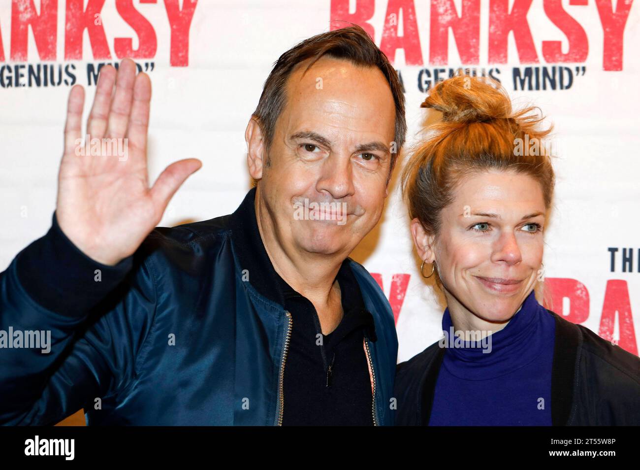 Moritz Lindbergh und Tina Seydel bei der Eröffnung der Ausstellung The