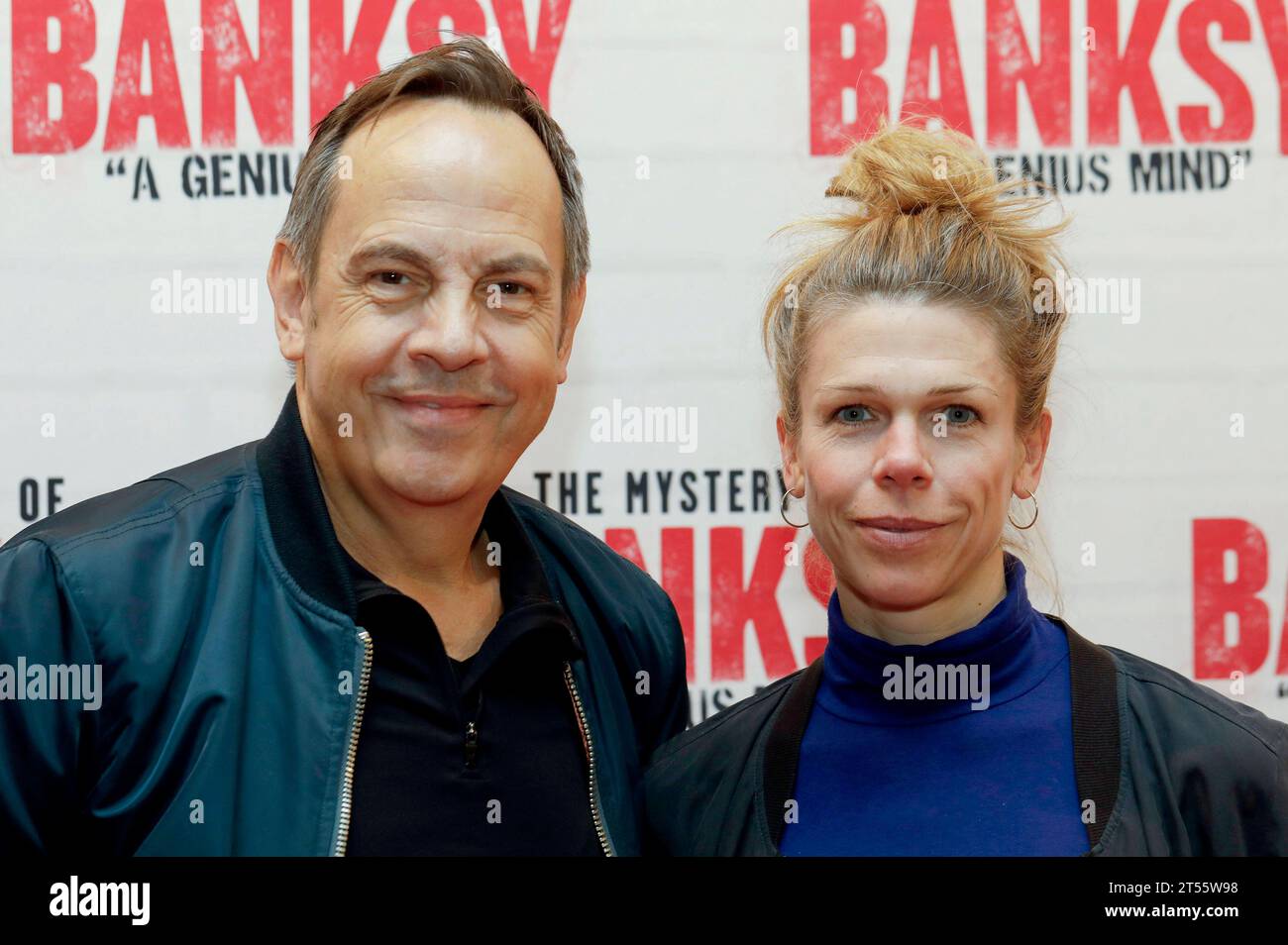 Moritz Lindbergh und Tina Seydel bei der Eröffnung der Ausstellung The