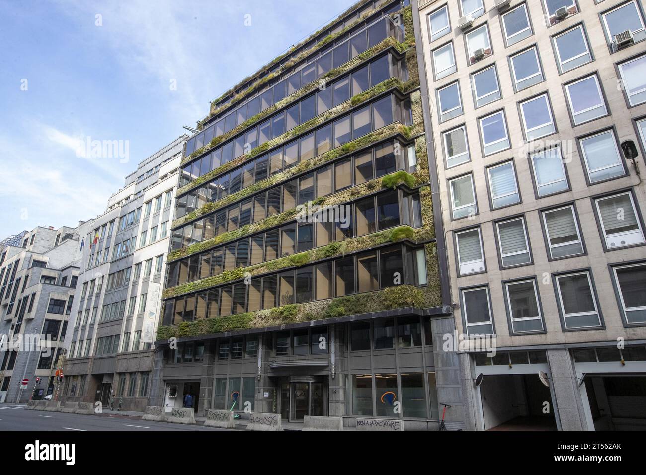 Brussels, Belgium. 03rd Nov, 2023. Illustration picture shows the headquarters of the Federaal Planbureau - Bureau Federal du Plan agency in the European district of Brussels, Friday 03 November 2023. BELGA PHOTO NICOLAS MAETERLINCK Credit: Belga News Agency/Alamy Live News Stock Photo