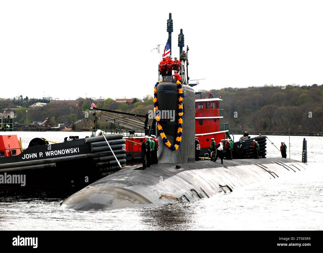 Naval Submarine Base New London, Submarine, U.S. Navy, USS Virginia (SSN 774 Stock Photo Alamy