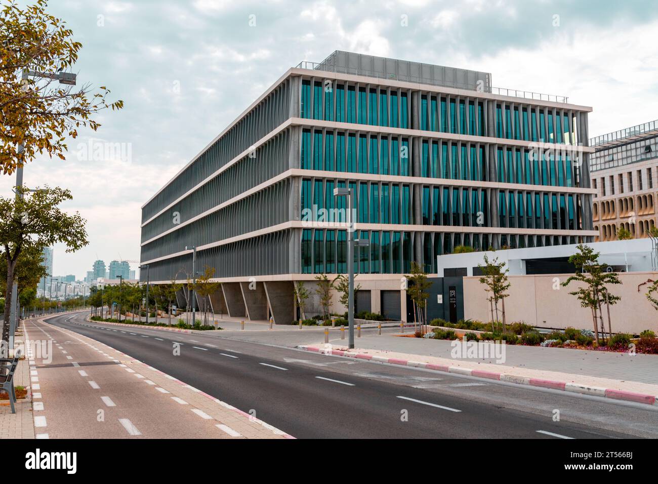 Tel Aviv, Israel October 27, 2023 Exterior view of the buildings in the Tel Aviv University