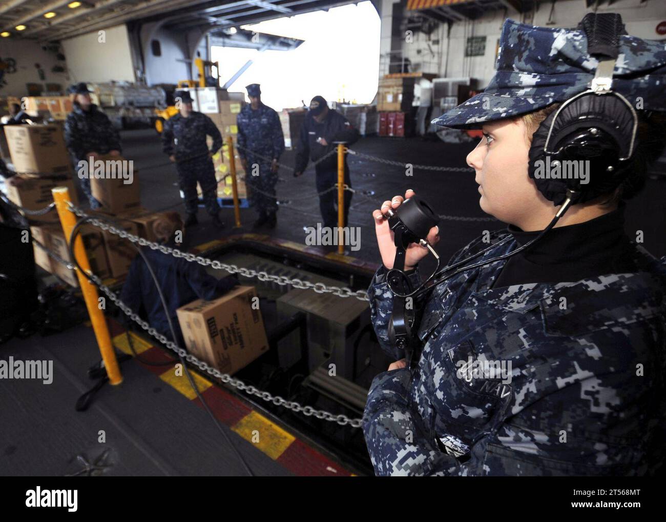 Norfolk, NWU, Sailor, soundpowered telephone, supply onload, U.S. navy