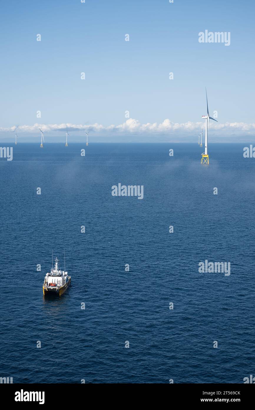 Windcat 101, CTV, Crew transport vessel, working the Seagreen offshore