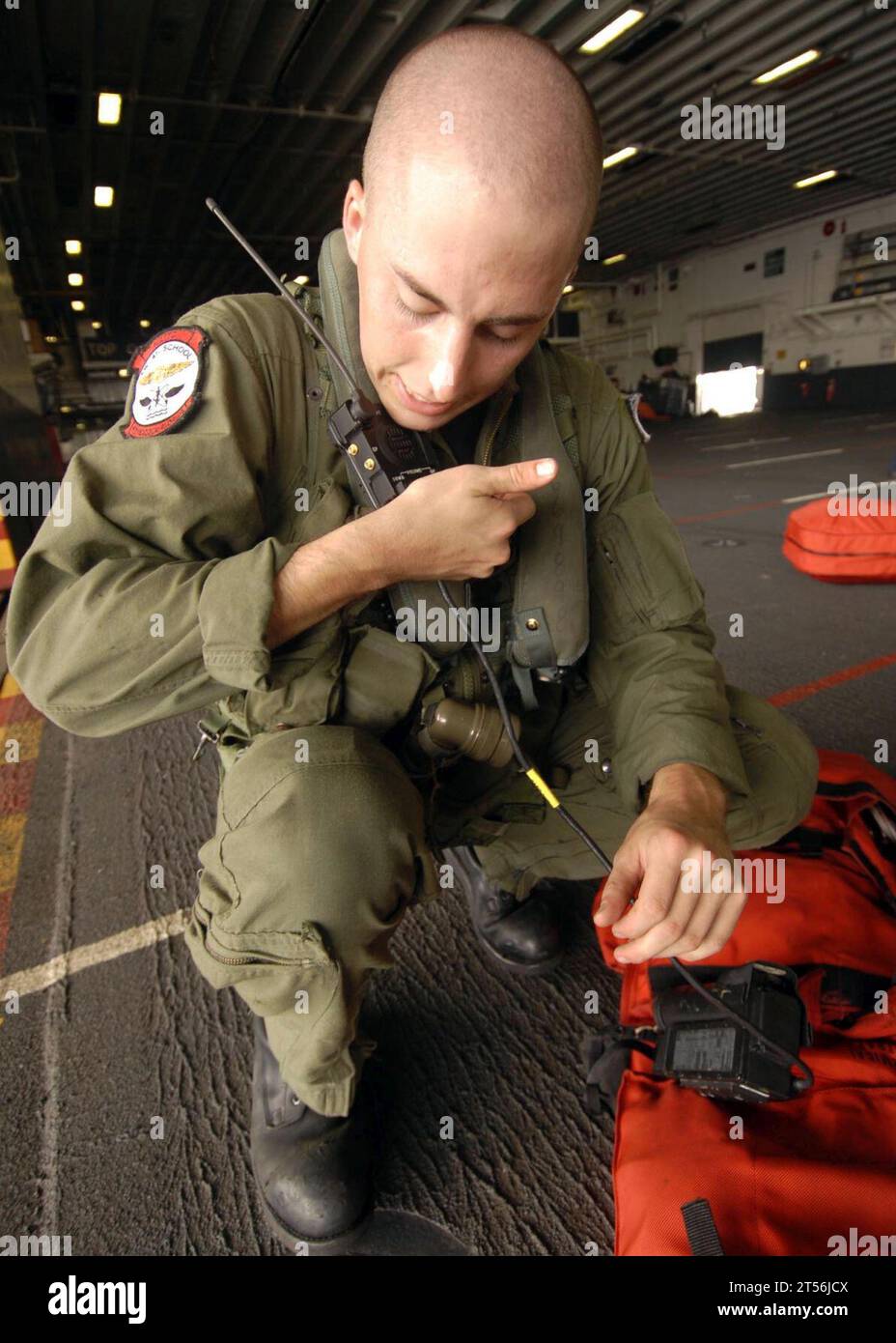 search and rescue operational checks, USS NASSAU Stock Photo - Alamy