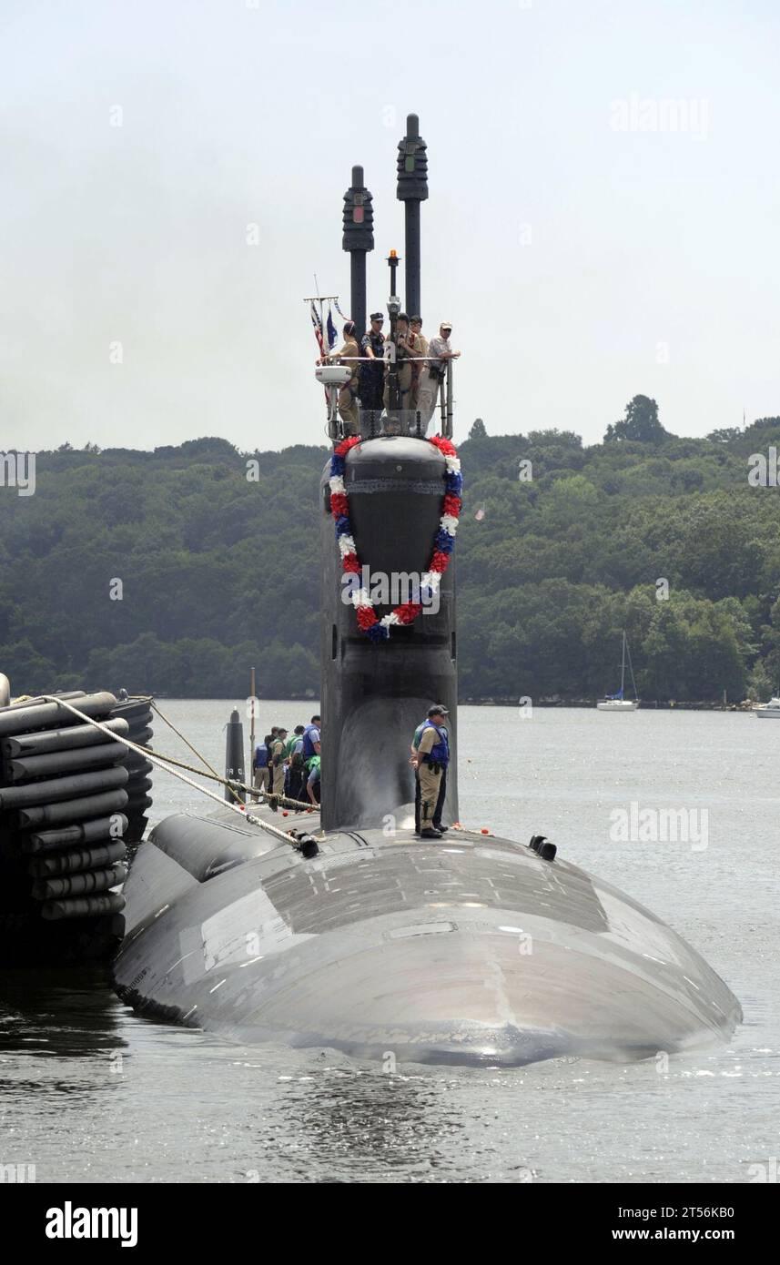 ssn 778, sub, Submarine, virginia class Stock Photo