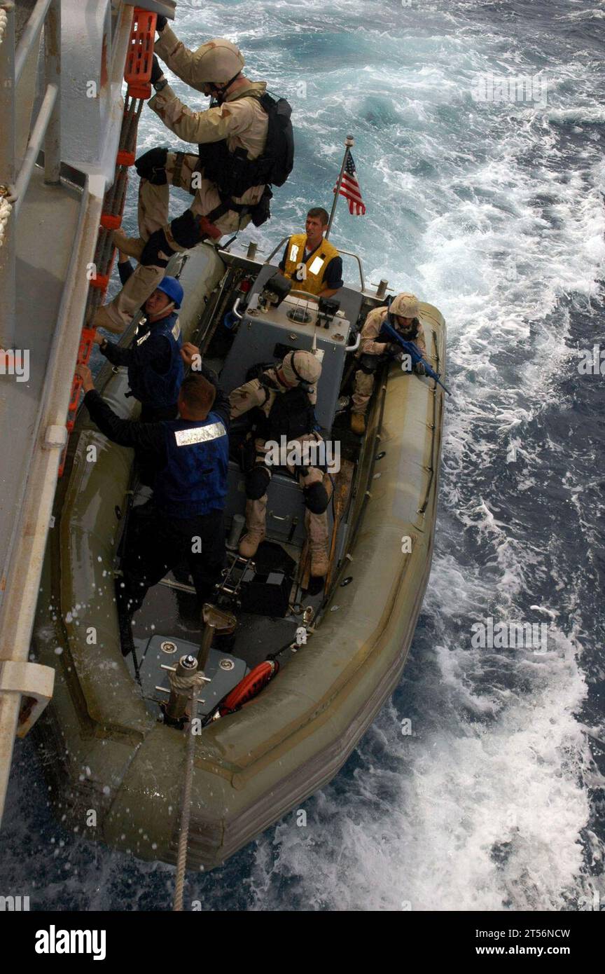 Australia, BAY OF BENGAL, board, Exercise Malabar 07-2, guided-missile ...