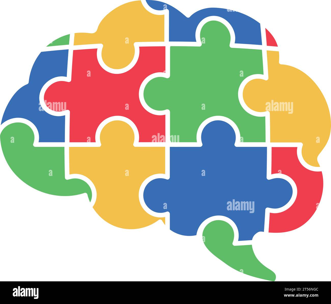 Incomplete puzzles Stock Vector Images - Alamy