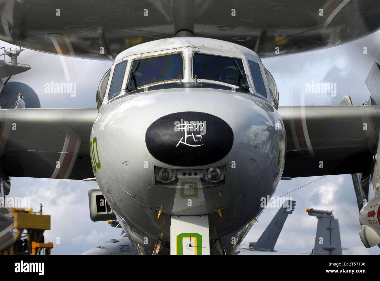 US Navy An E2C Hawkeye from the ''Liberty Bells'' of Carrier Airborne