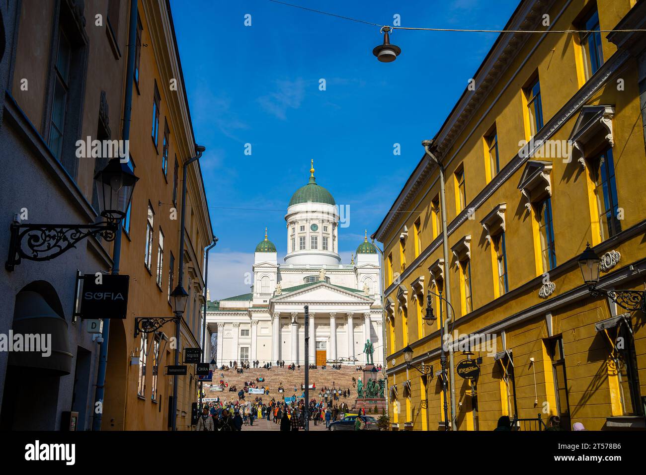 Helsinki City Center, Finland Stock Photo