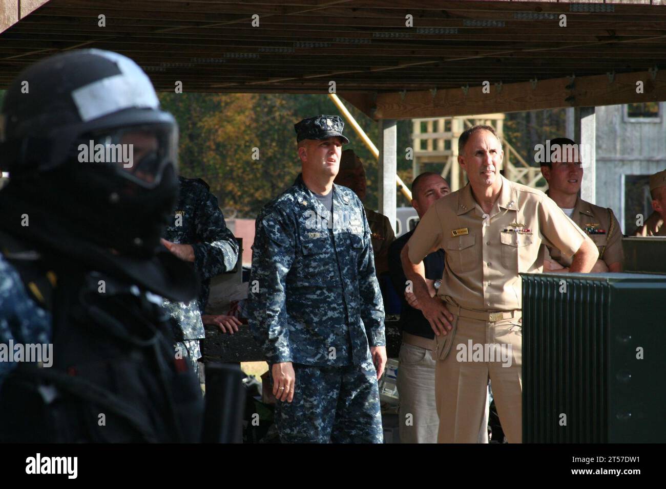 US Navy Vice Adm. Scott R. Van Buskirk and Stock Photo