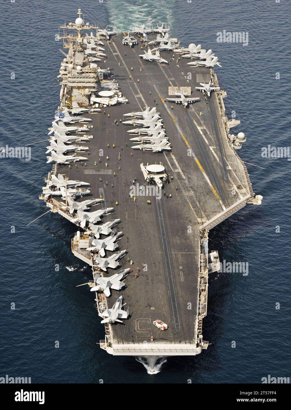 USS Harry S. Truman (CVN 75 Stock Photo - Alamy