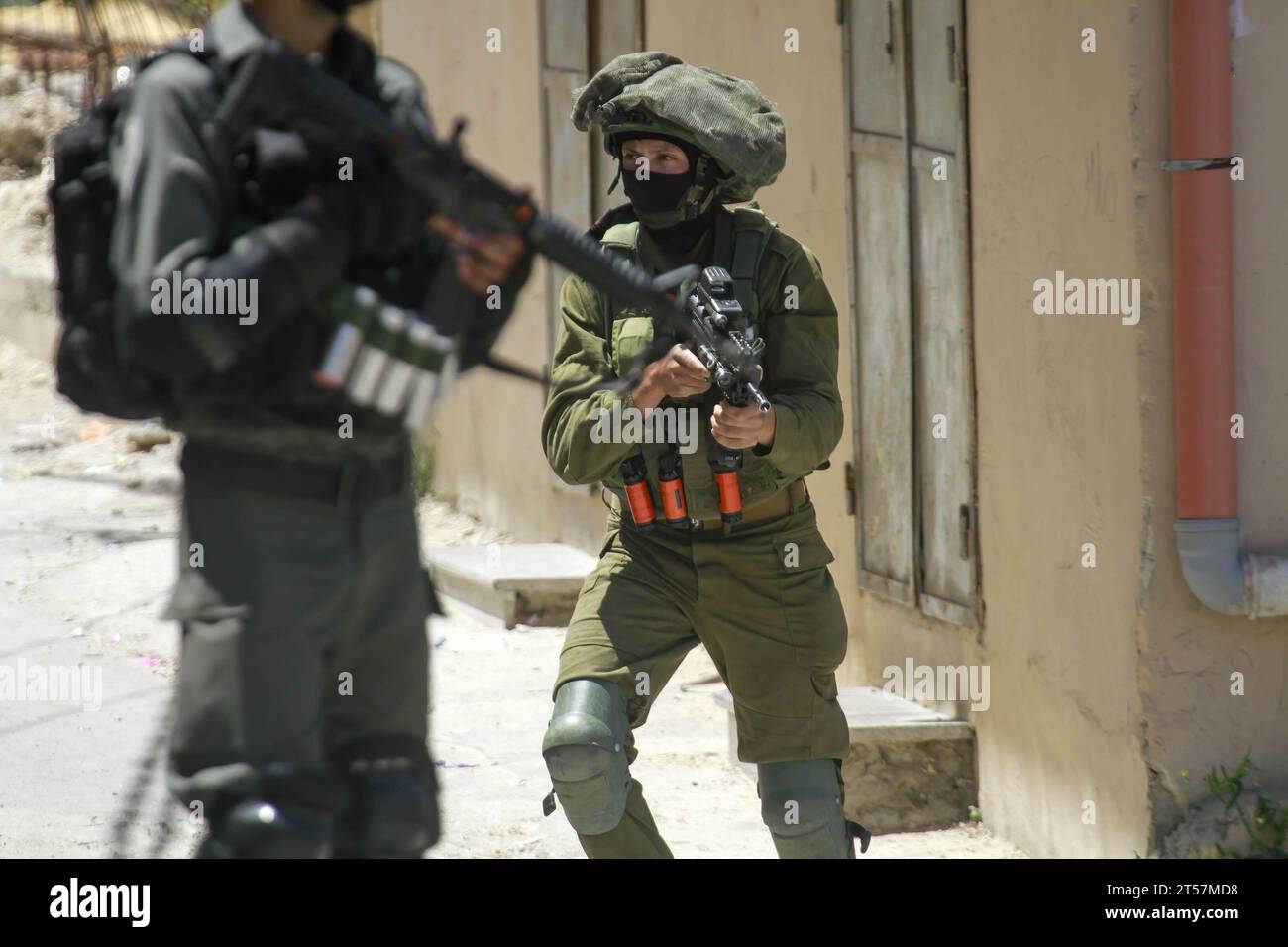 Tulkarem, Palestine. 12th May, 2020. Israeli Soldiers Take Their ...