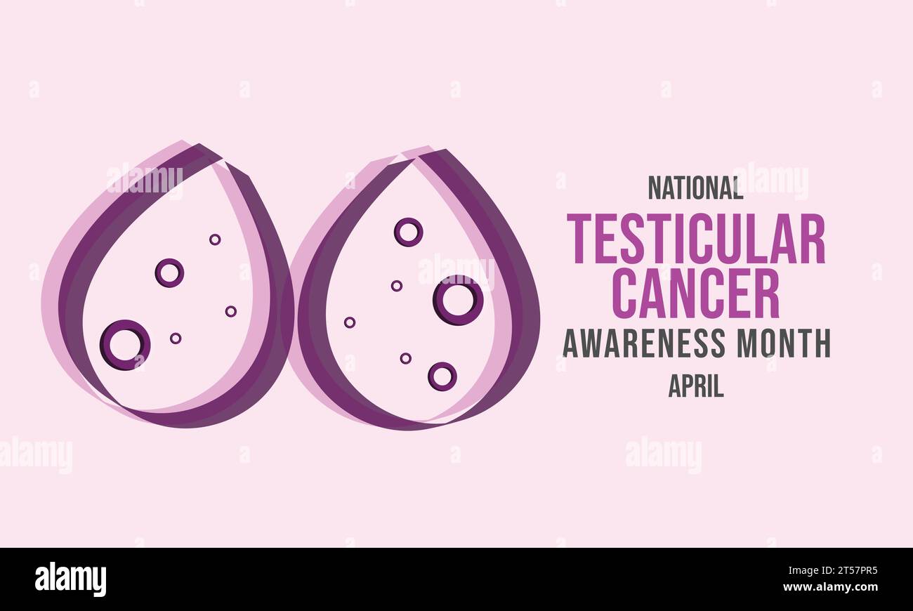 April is national testicular cancer awareness Vector Image Stock Vector ...