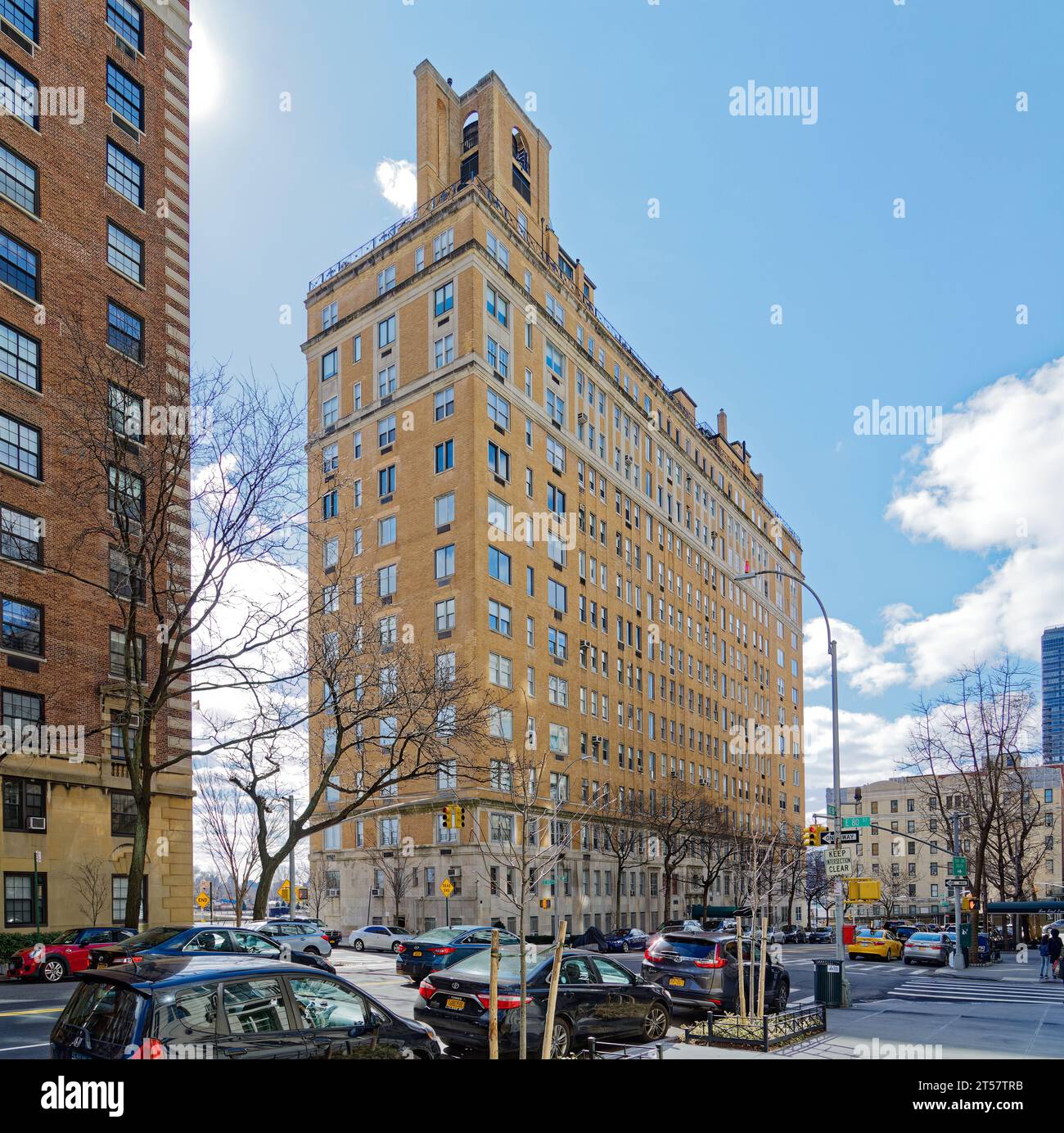 One East End Avenue stands isolated overlooking the East River; the ...