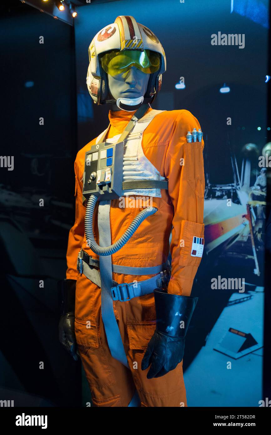 Original Luke Skywalker xwing pilot costume from Star Wars A New
