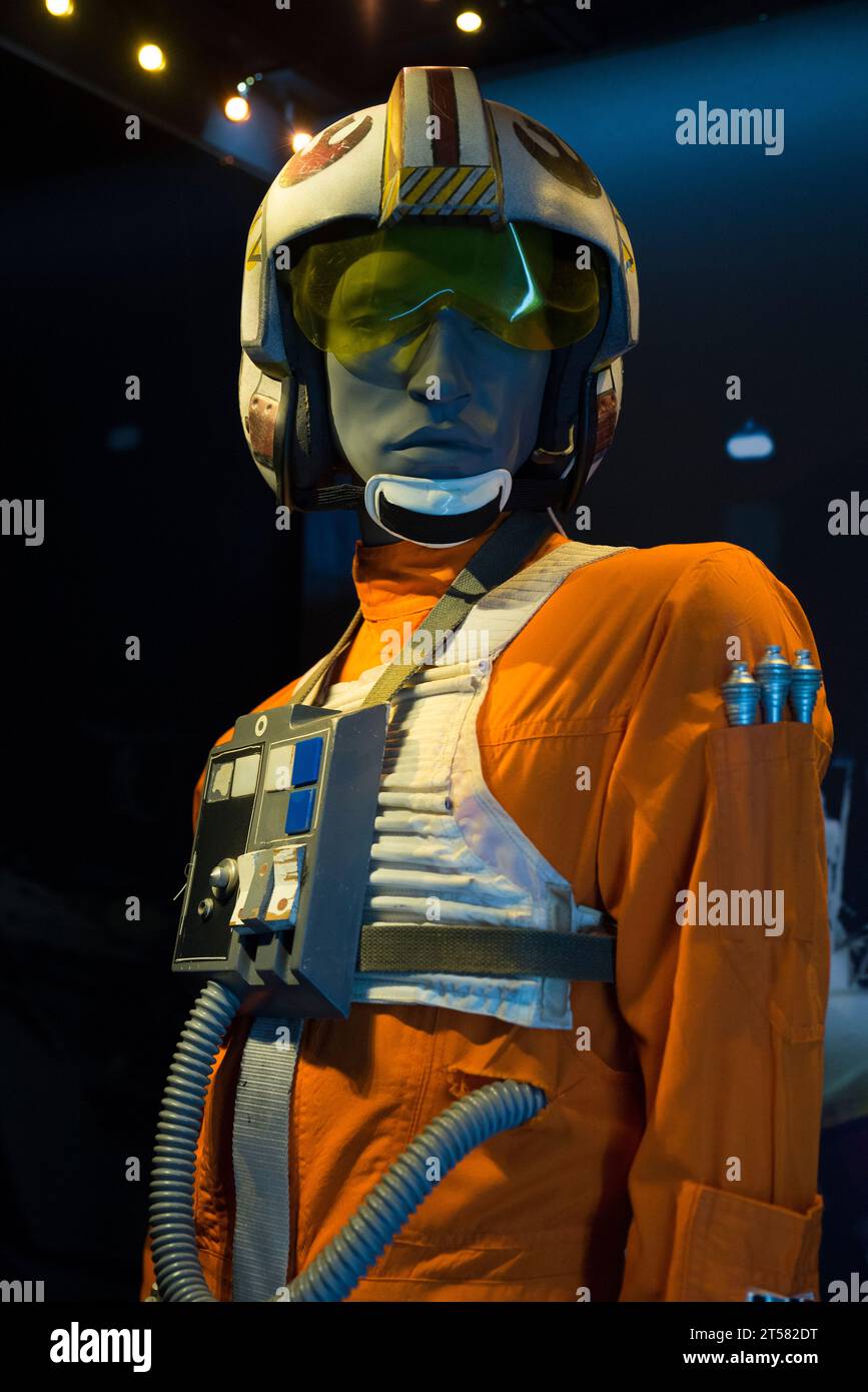 Original Luke Skywalker xwing pilot costume from Star Wars A New
