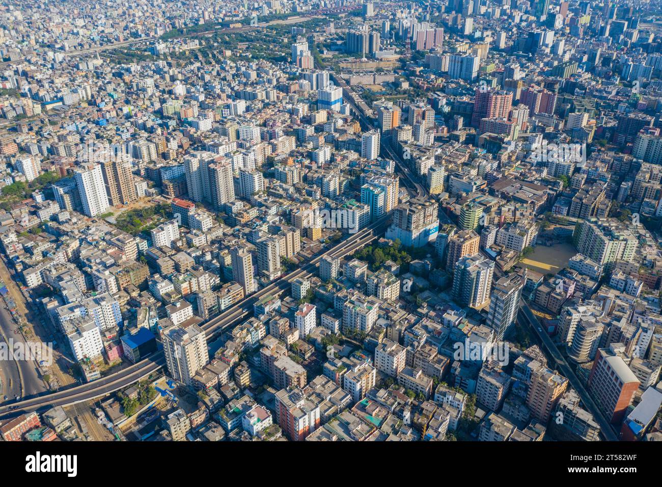 Aerial view empty streets due hi-res stock photography and images - Alamy