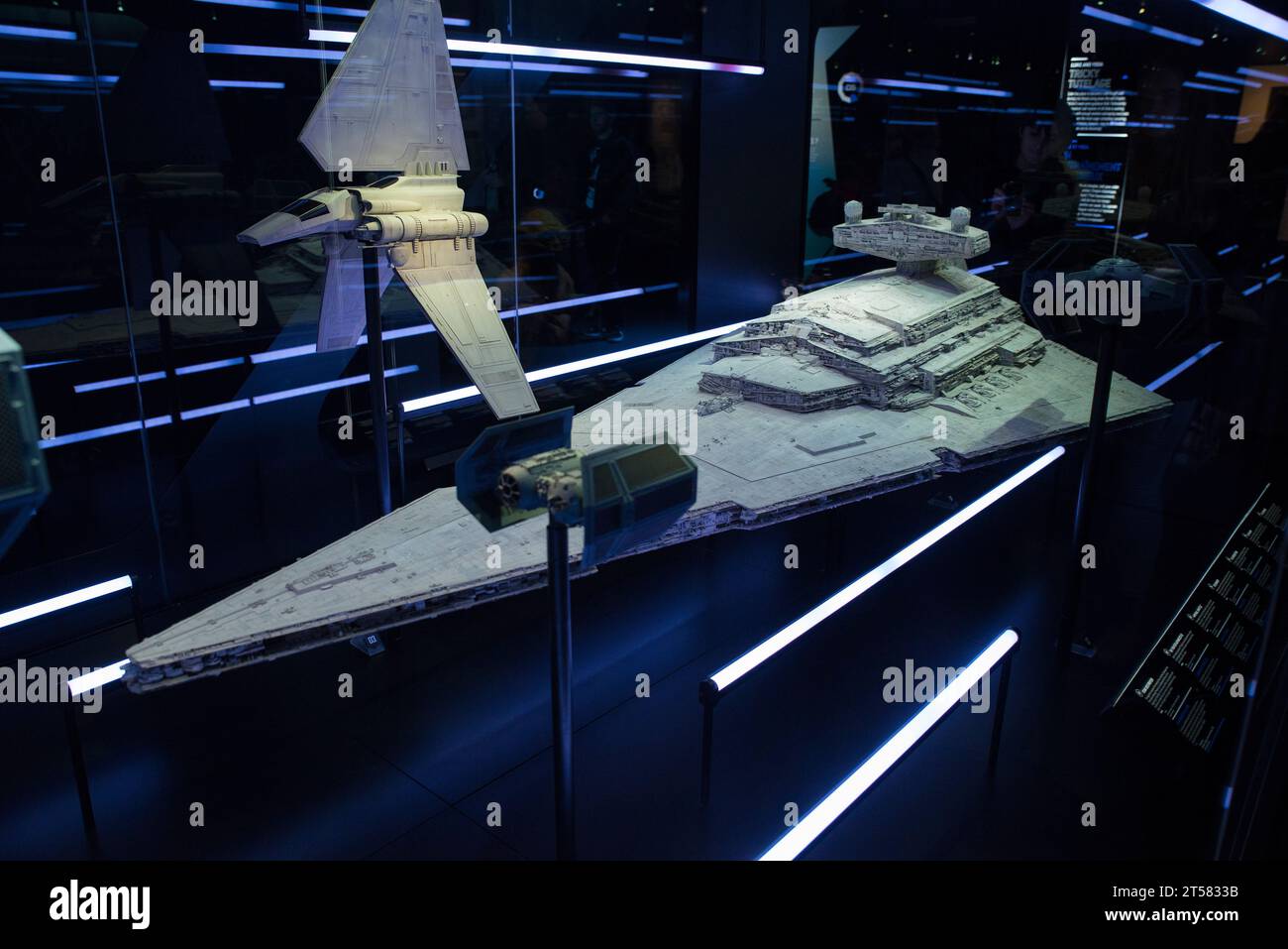 Original Imperial-class Star Destroyer model used in Star Wars - The ...
