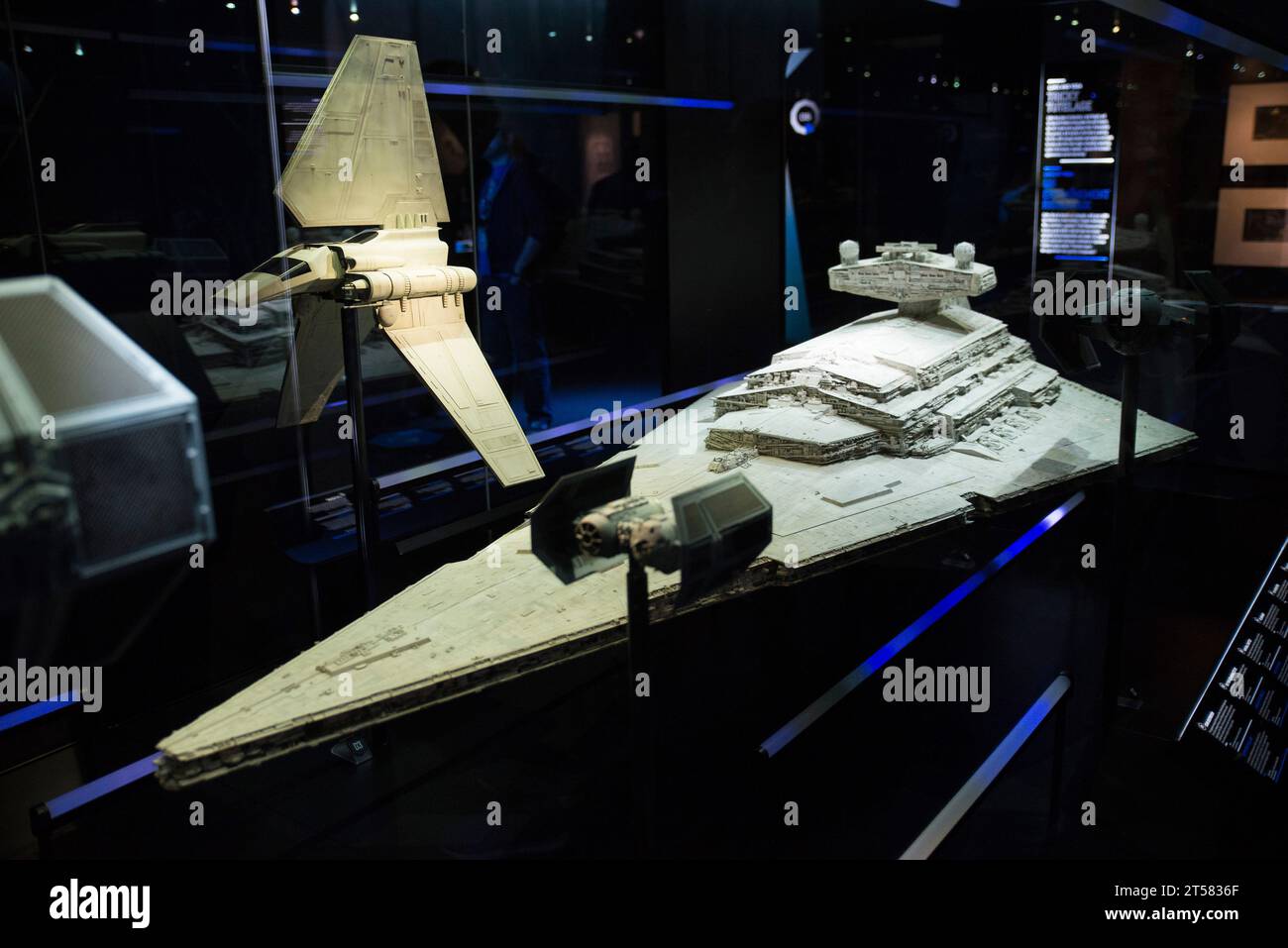 Original Imperial-class Star Destroyer model used in Star Wars - The ...
