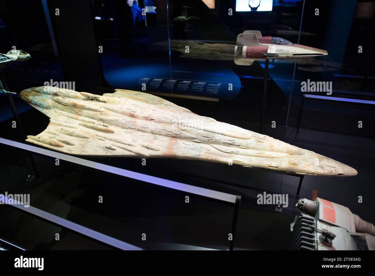 original Mon Calamari Star Cruiser model used in Return of the Jedi ...