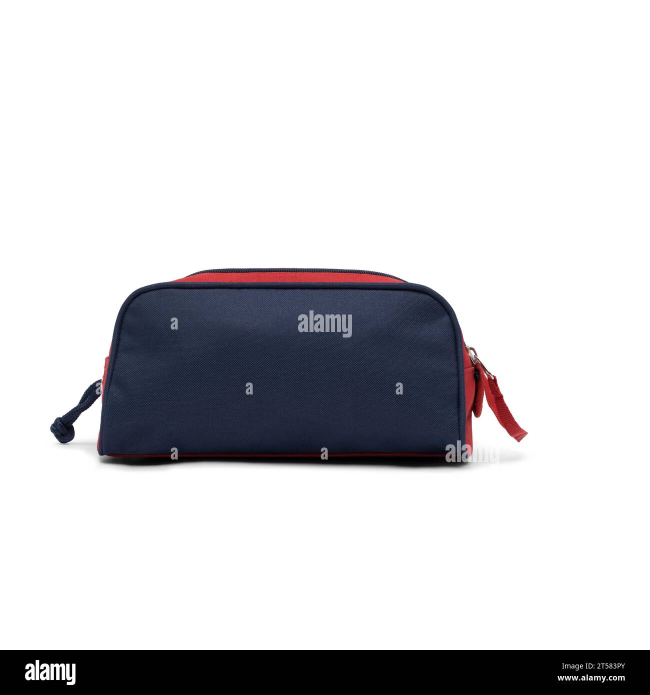 travel accessory toilet bag with zipper, blank hand tool bag, back