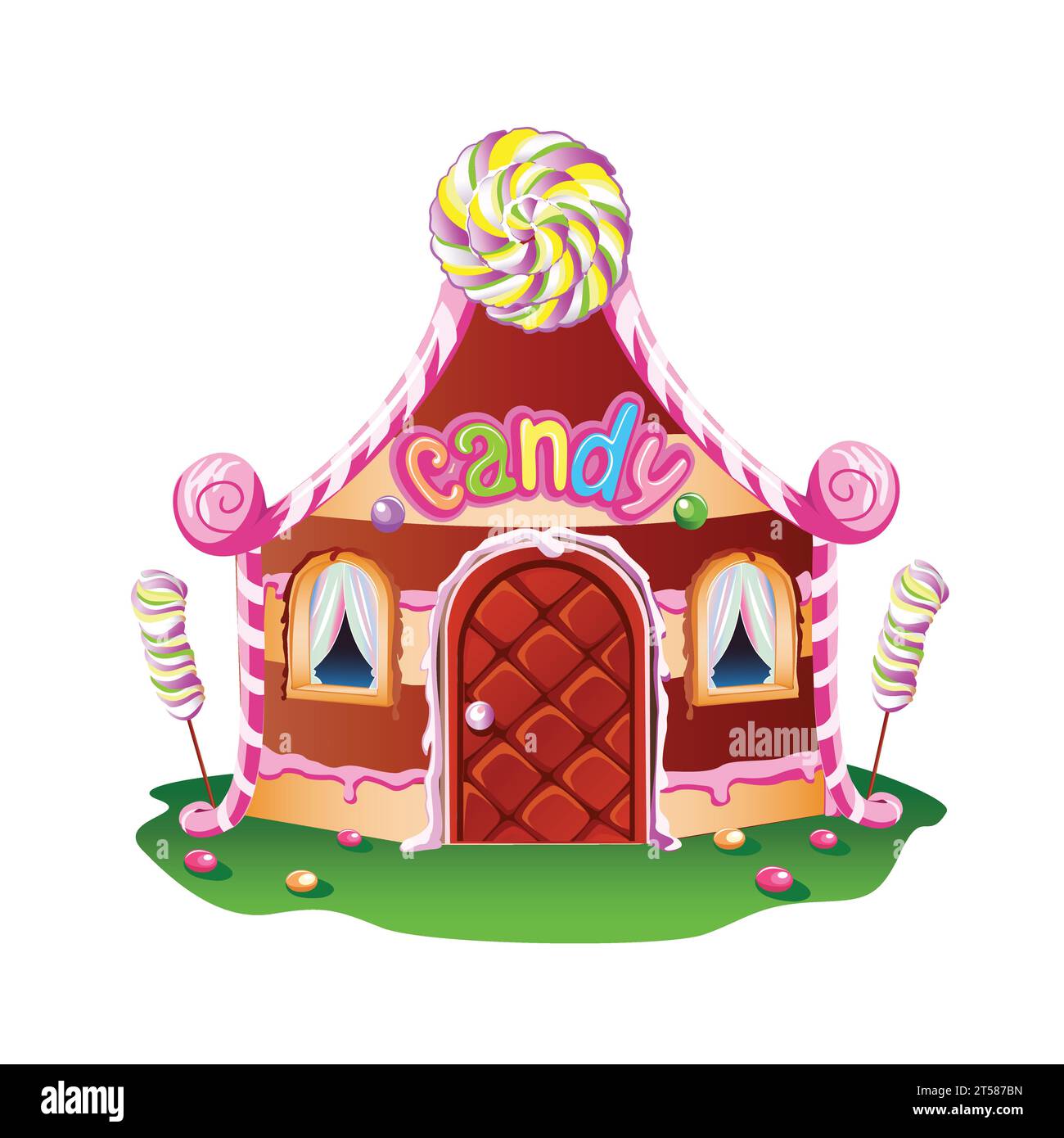Sweet house free Royalty Free Vector Image Stock Vector Image & Art Alamy