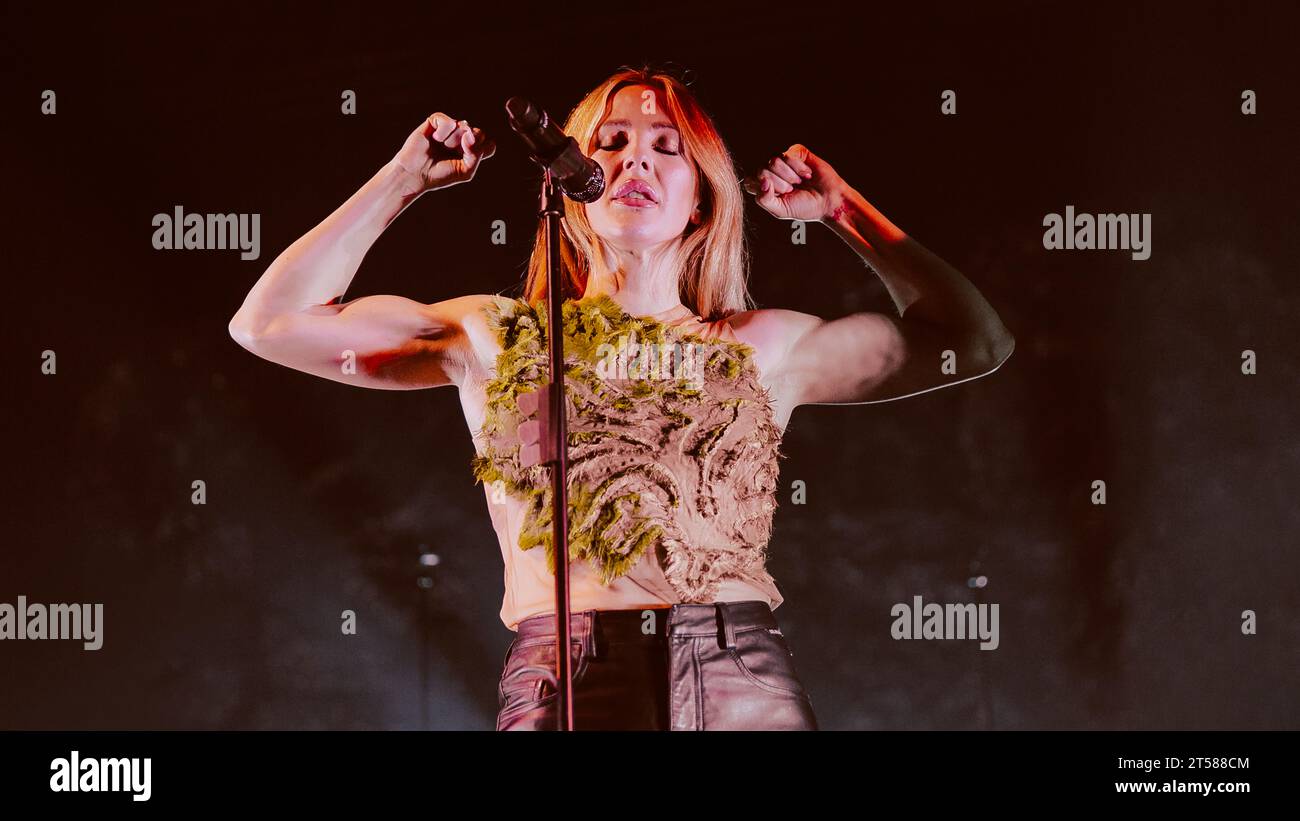 Ellie Goulding live at Fabruique Milano in 02 November 2023 Stock Photo
