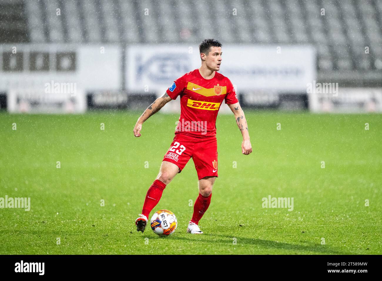 Denmark. 01st, November 2023. Oliver Villadsen (23) of FC