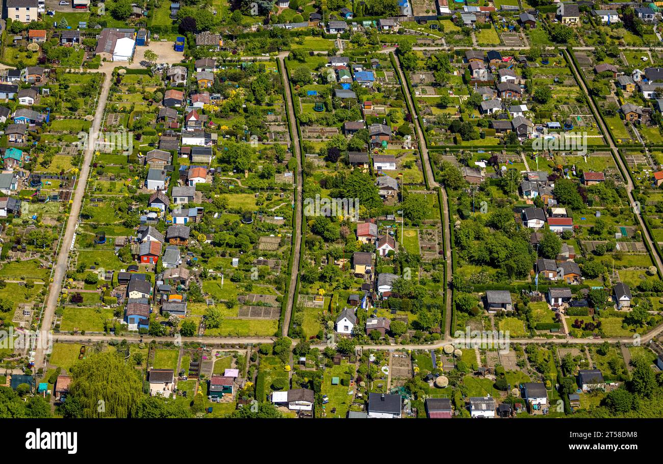 Allotment garden association am kussweg hires stock photography and