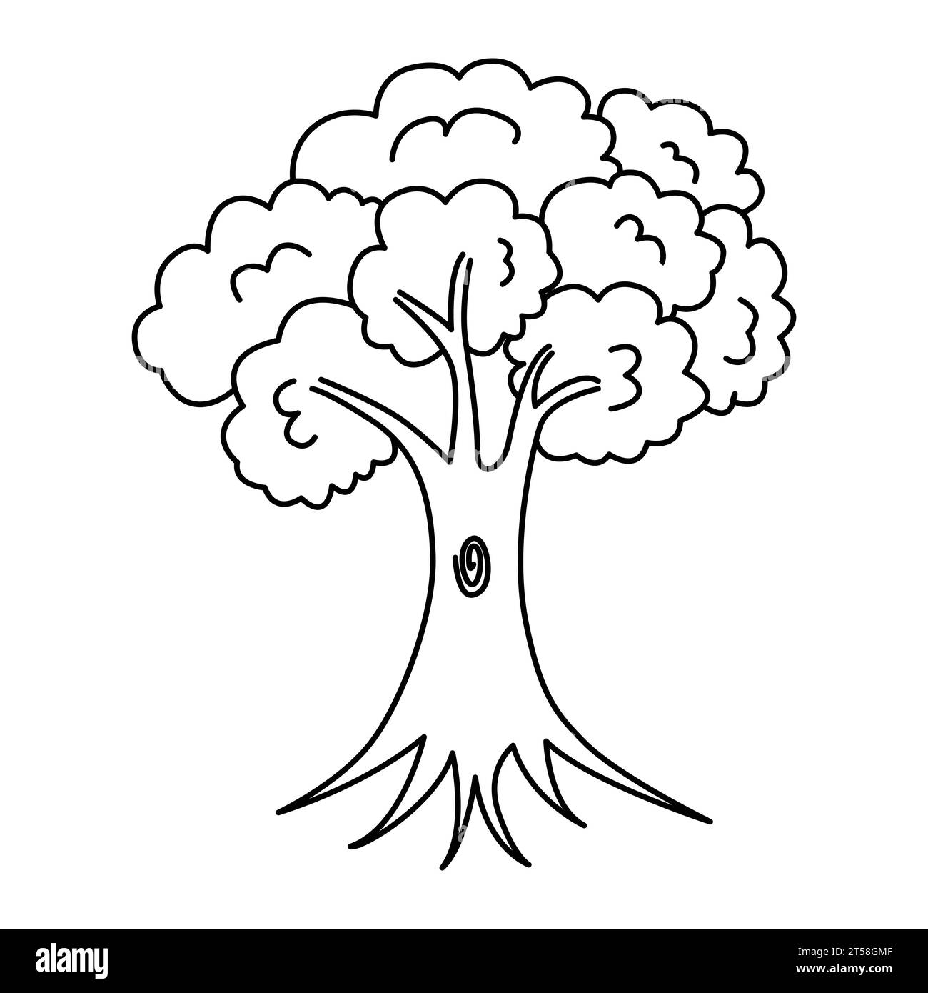 Cute husky dog cartoon coloring page Royalty Free Vector Stock Vector ...