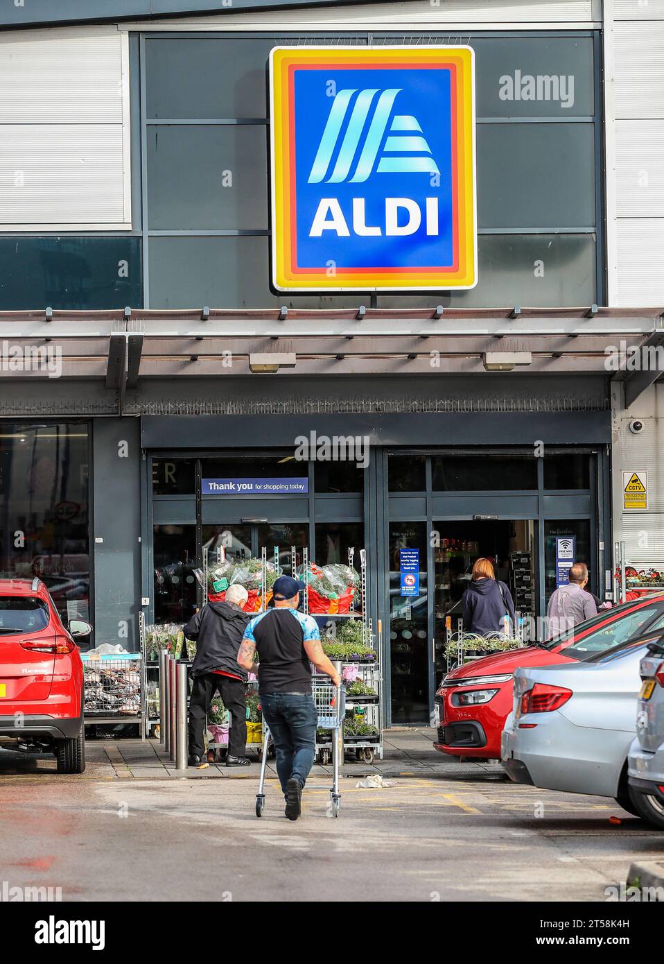 File photo dated 16/09/19 of an Aldi store in Marsh Lane Bootle