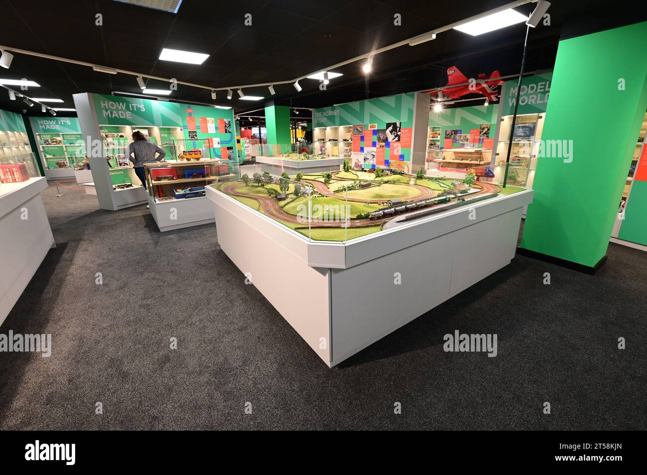 Hornby Wonder Works at Hornby Hobbies in Margate Stock Photo Alamy