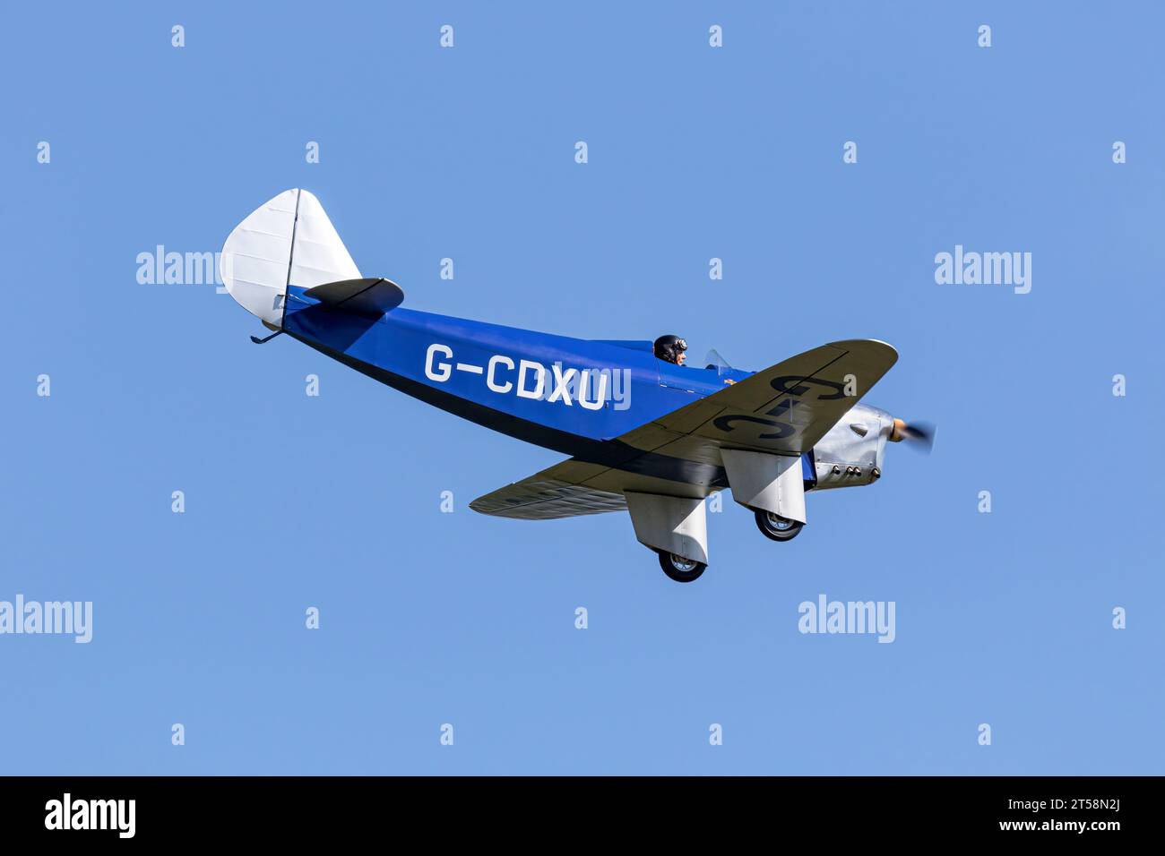 Chilton DW1A monoplane Stock Photo
