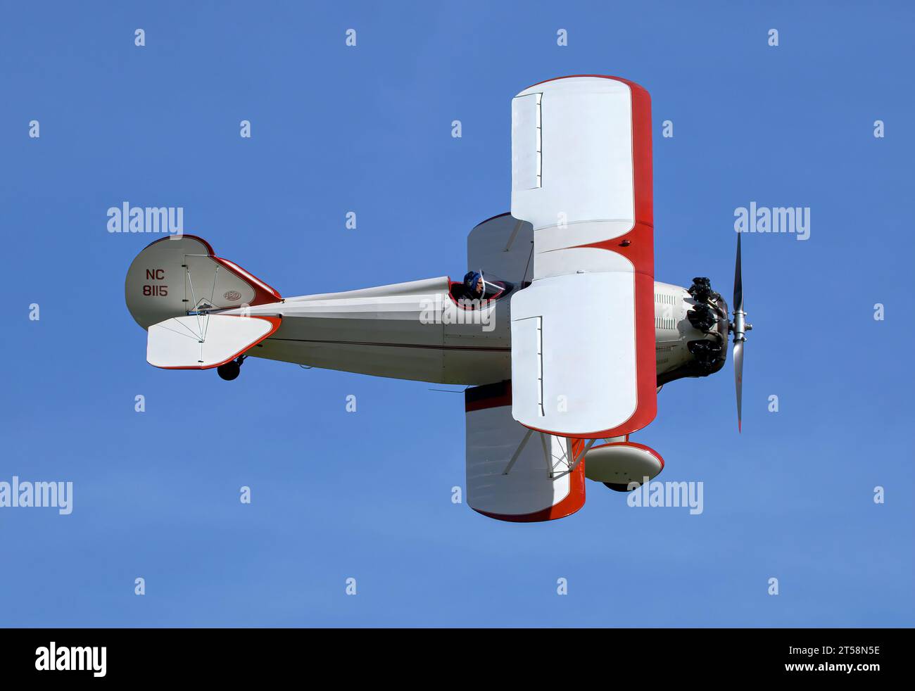 A Travel Air 2000 biplane Stock Photo