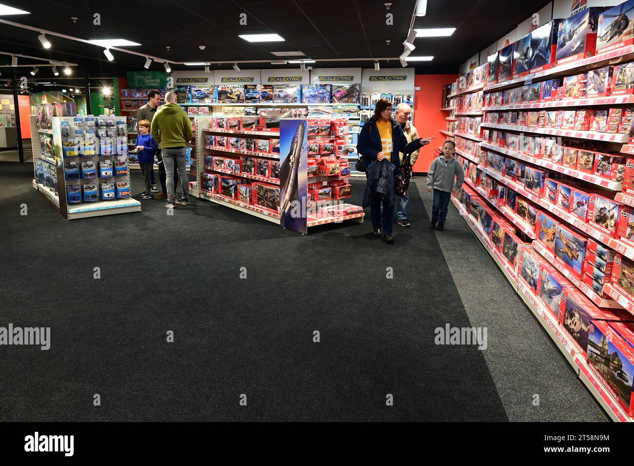 Hornby Wonder Works at Hornby Hobbies in Margate Stock Photo Alamy