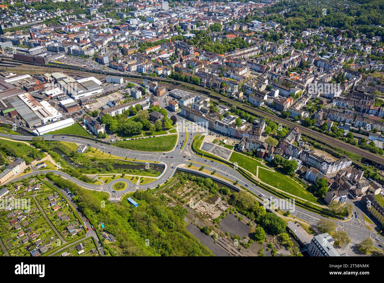 Residential buildings wehringhauser strasse hires stock photography